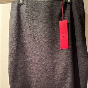 NWT Beautiful textured Hugo Boss pencil skirt